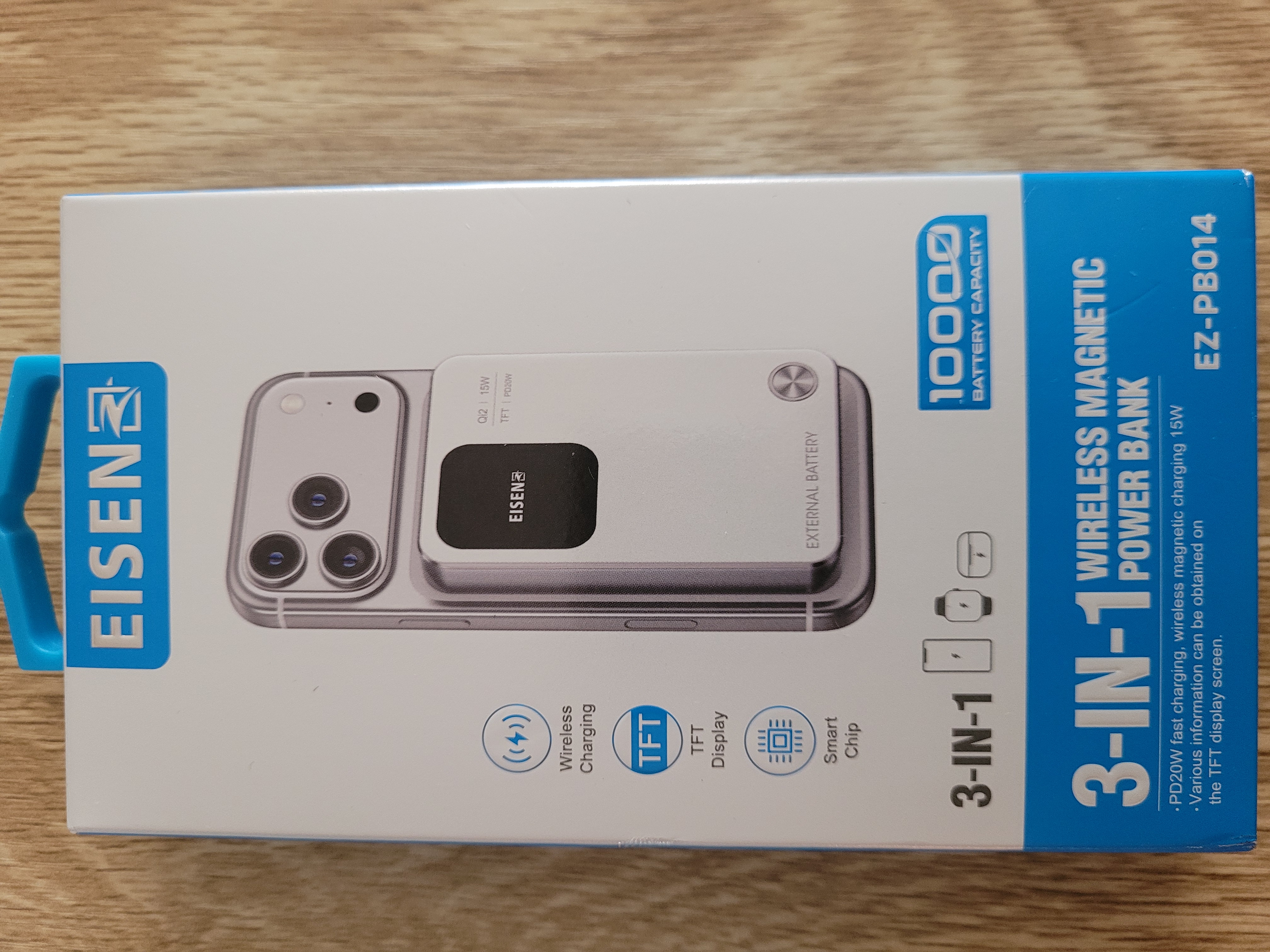Eisen 3 in 1 powerbank 10000 ez-pb014