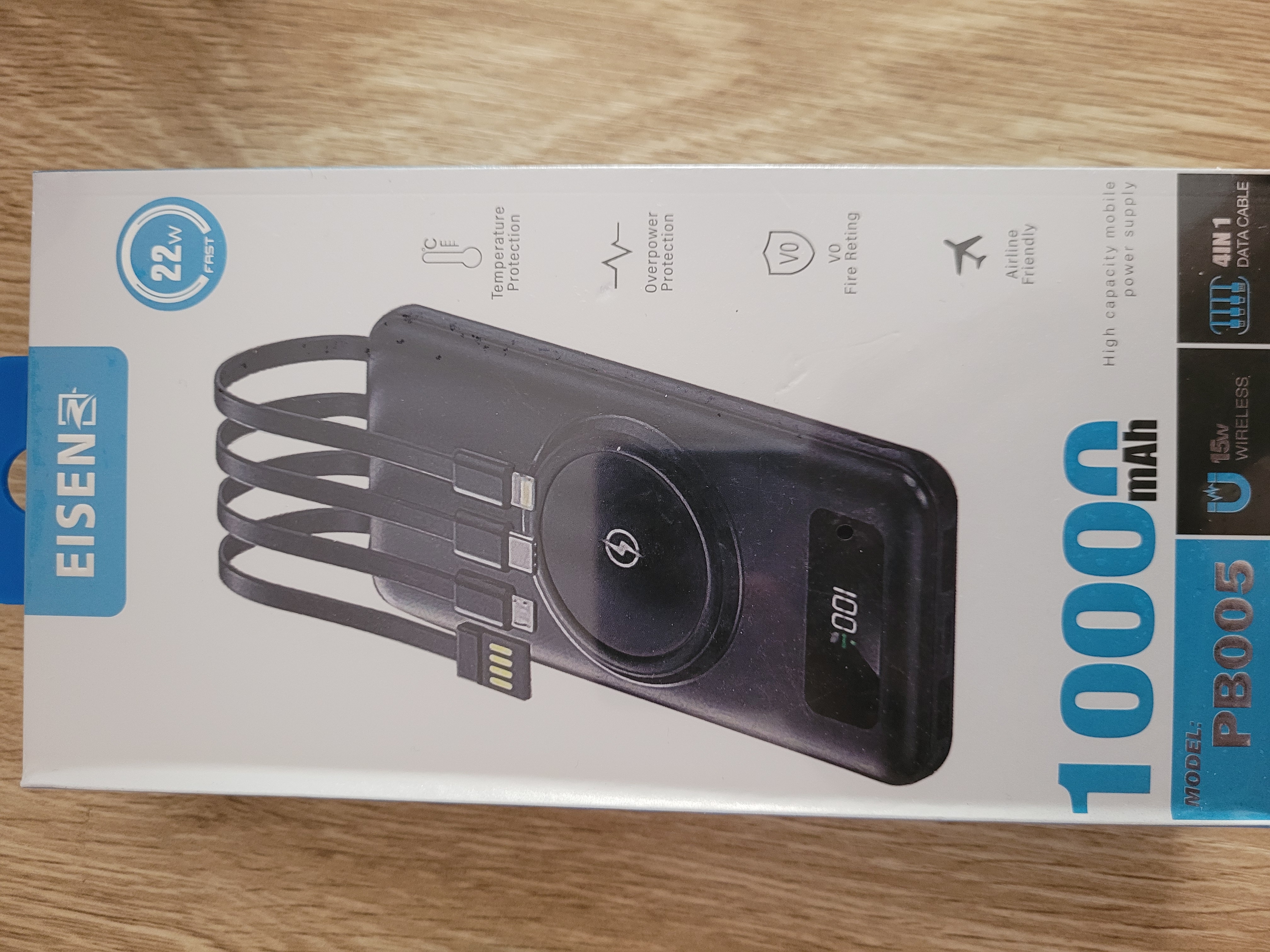 Eisen powerbank pb005 10000mah