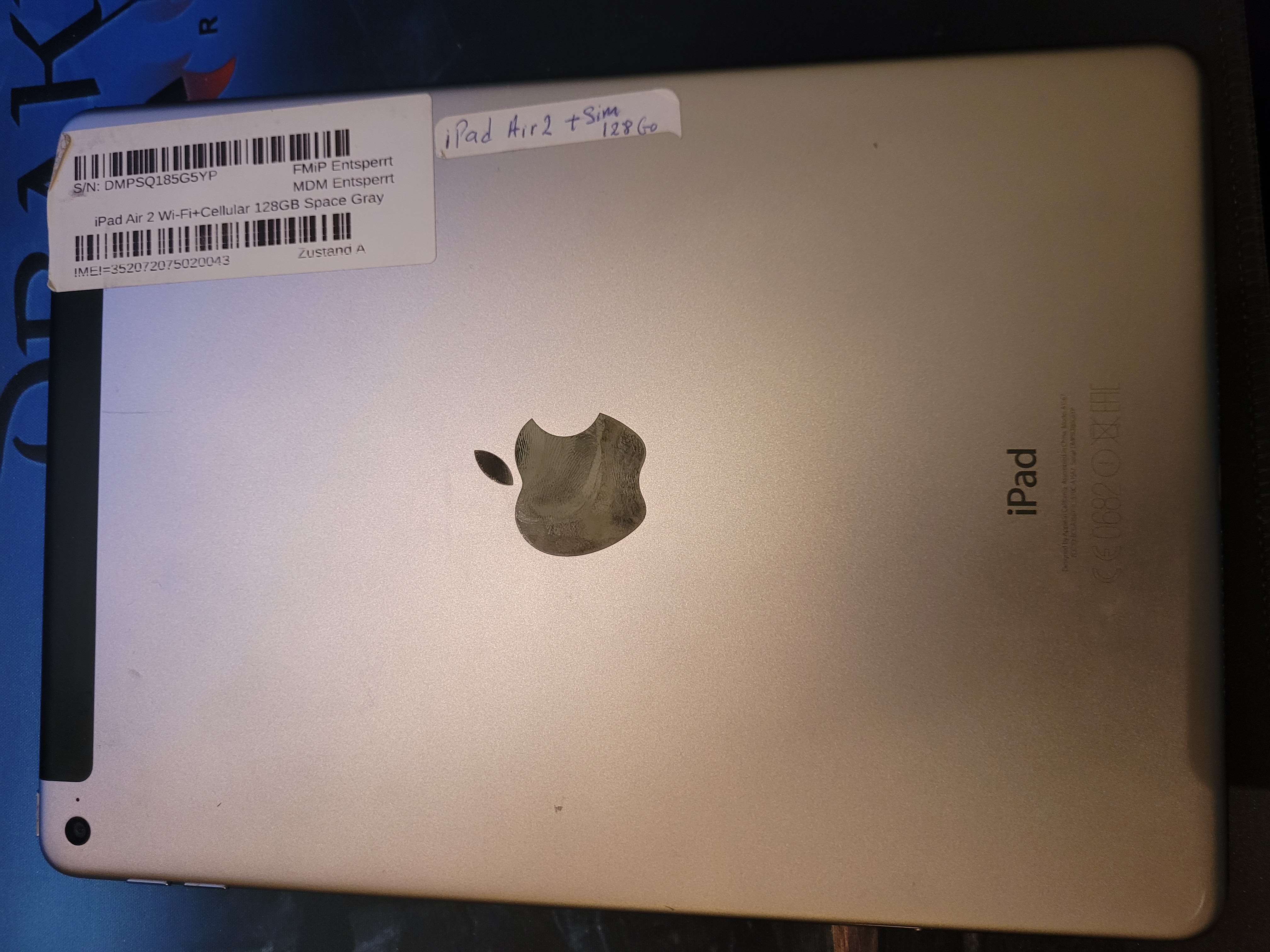 Ipad air2 (problème ecran)
