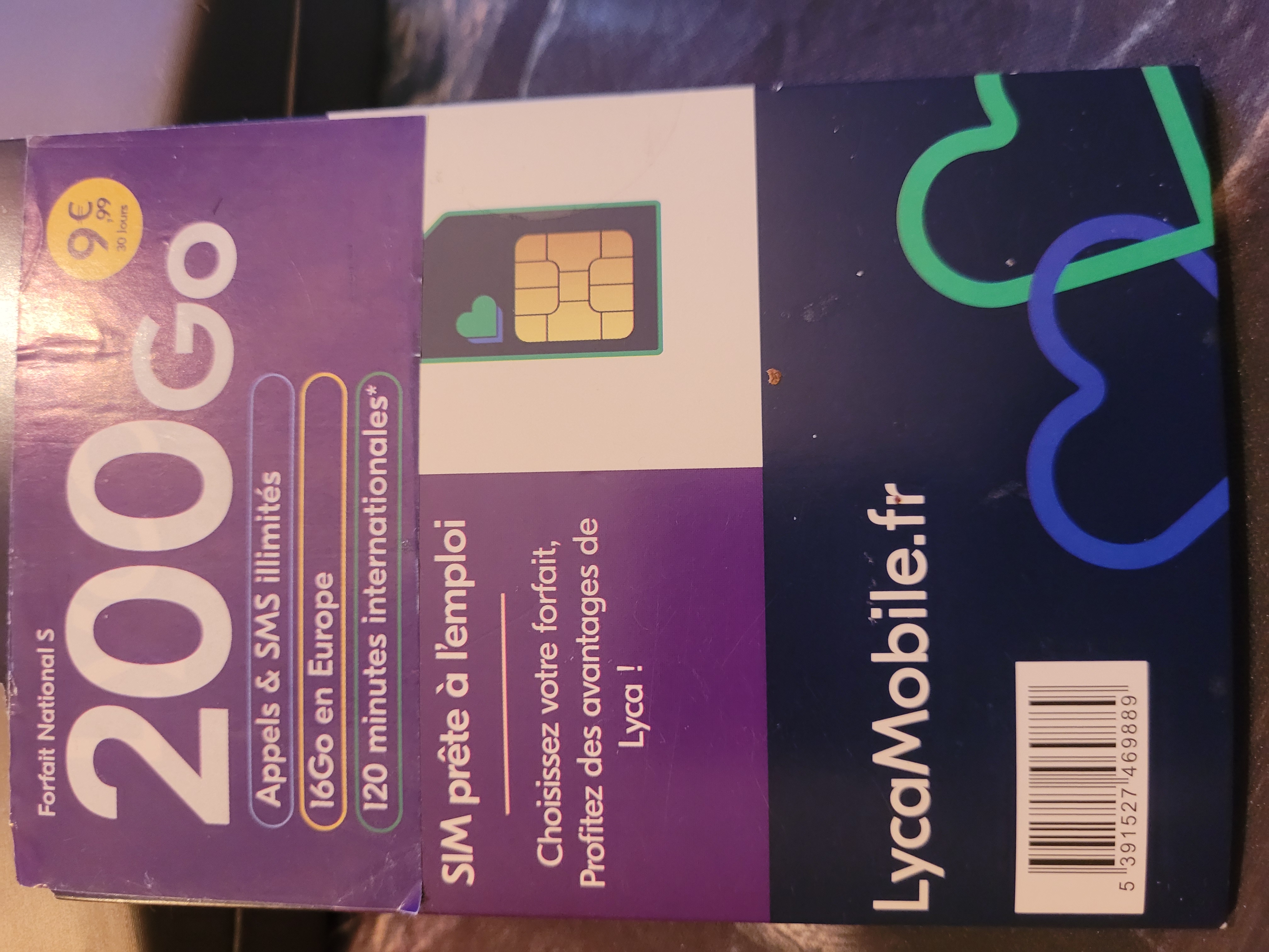 Sim Lyca 10€